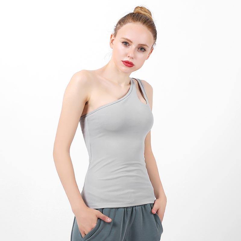 Aisha Shoulder Tank - YogaSportWear