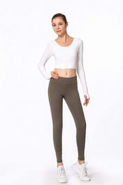 Gloria Backless Shirt - YogaSportWear