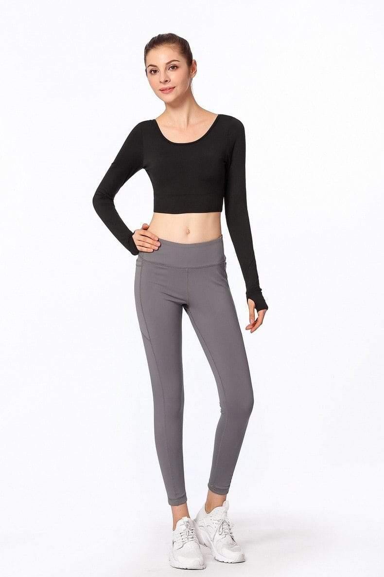 Gloria Backless Shirt - YogaSportWear